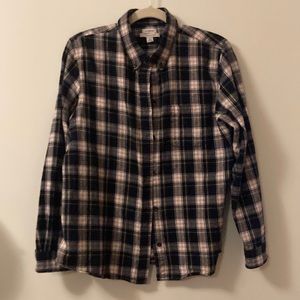 LL Bean relaxed fit flannel